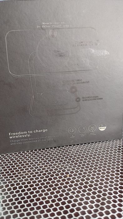 Бездротовий зарядний пристрій Zens 3-in-1 Magnetic Aluminium Wireless