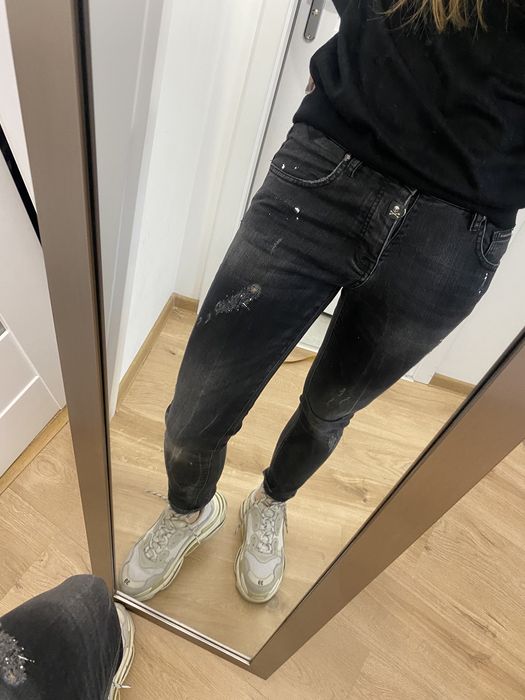 Spodnie jeansowe philip plein rozm 26