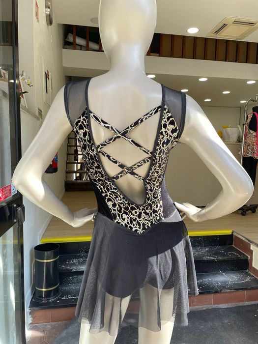 Fato patinagem artistica,altura 150-165