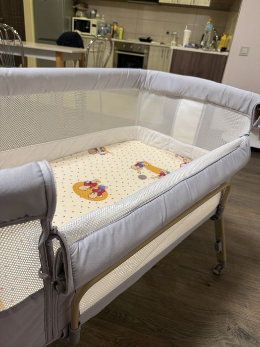 Приставне дитяче ліжко з маятником