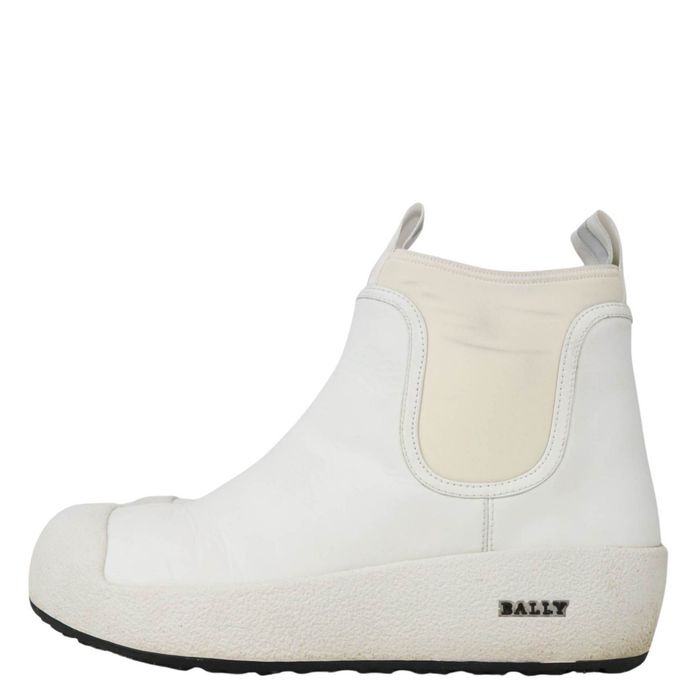 Damskie botki Bally, rozmiar 40, biała skóra SCH5542