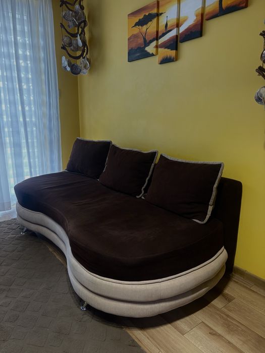 Kanapa z funkcją spania typu fortelian