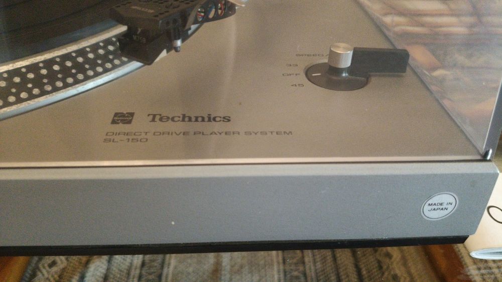 Gira discos Technics sl150 com braço SME