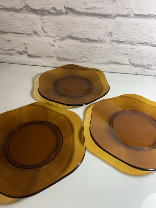 Zestaw 3 talerzyków na ciasto