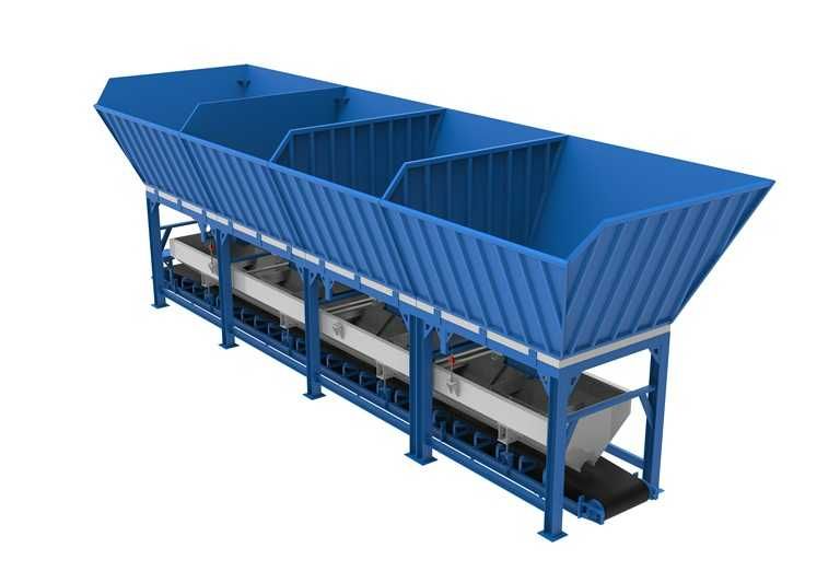 Węzeł betoniarski, zbiornik kruszywa, kosz zasypowy  Producent