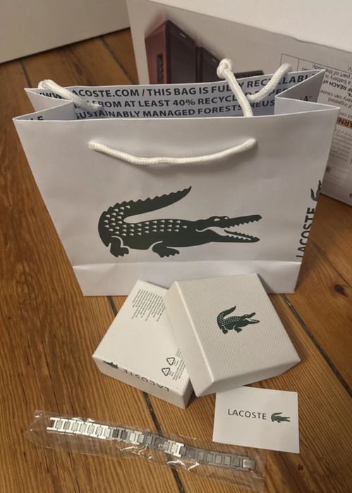 Bransoleta lacoste zestaw