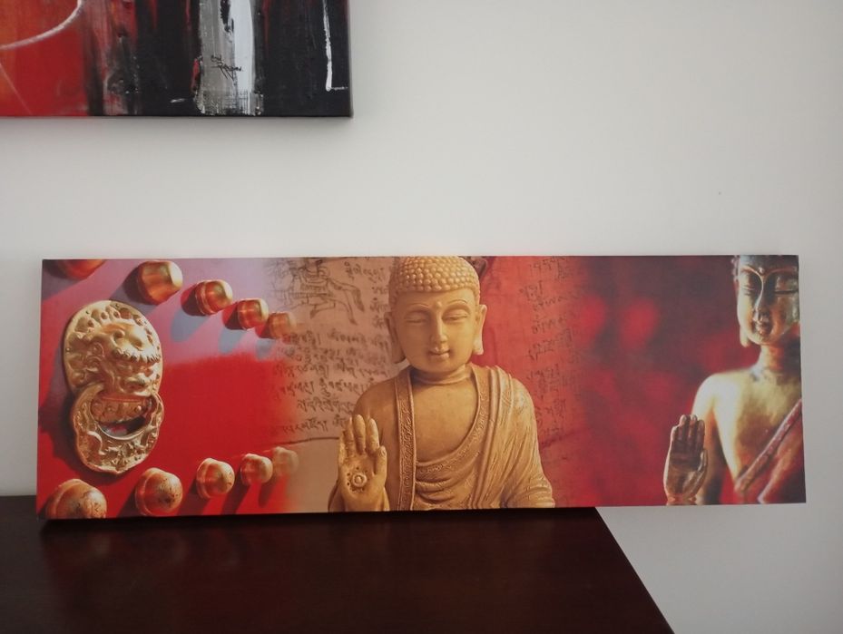 Quadro / tela com Buda