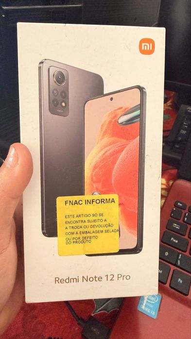 Smartphone XIAOMI Redmi Note 12 Pro 4G (6.67'' - 6 GB - 128 GB - Preto)