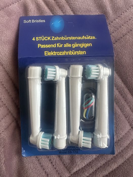 Końcówki do szczoteczki Oral-B (zamiennik SB-17a)- 5 sztuk