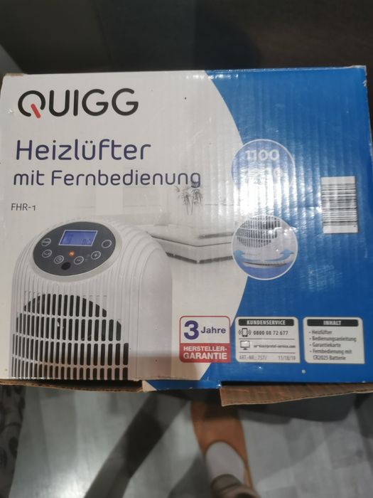 Wentylator nagrzewnica