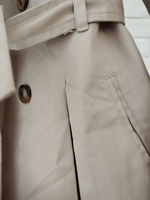 Nowy płaszcz beżowy smyk cool club r 146