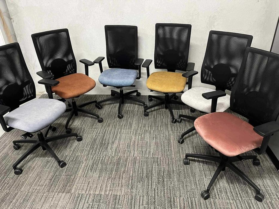 Fotel biurowy obrotowy ergonomiczny Dauphin TakeOver duża ilość!