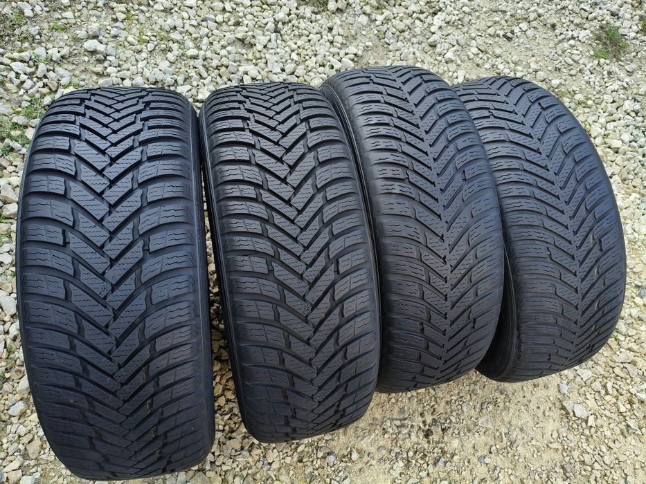 195/55r16 Nokian WeatherProof KOMPLET opony całoroczne SUPER STAN++