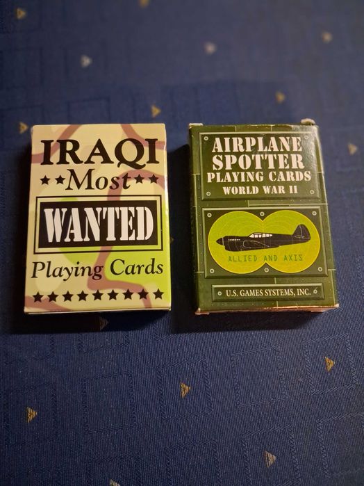 Baralho de cartas Militar