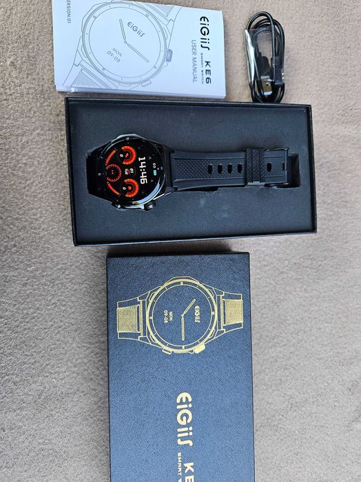 Smart watch EIGIIS KE6 - nowy - język POLSKI