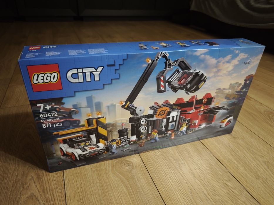 LEGO City 60472 Złomowisko z samochodami