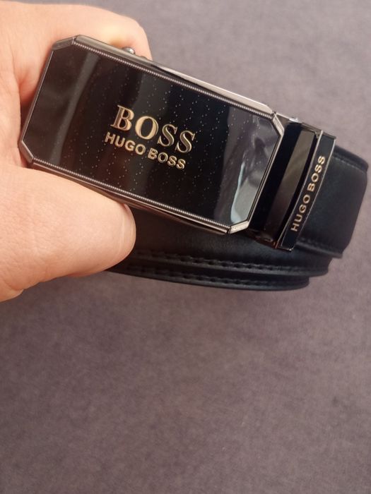 Pasek męski Hugo Boss regulowany 120cm