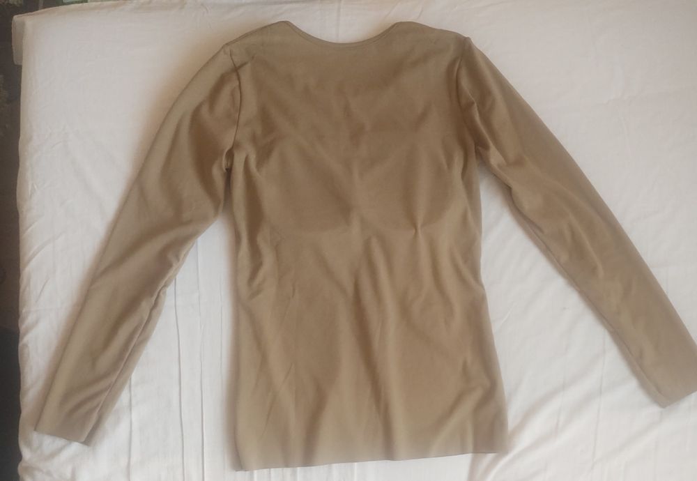 Bluzka fango gładka