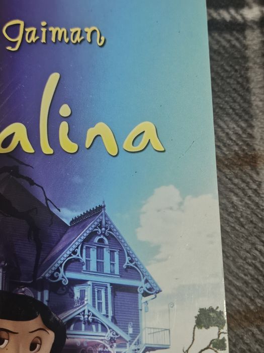 Koralina książka neil gaiman książki