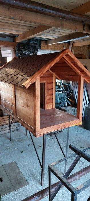 Buda dla psa ocieplana