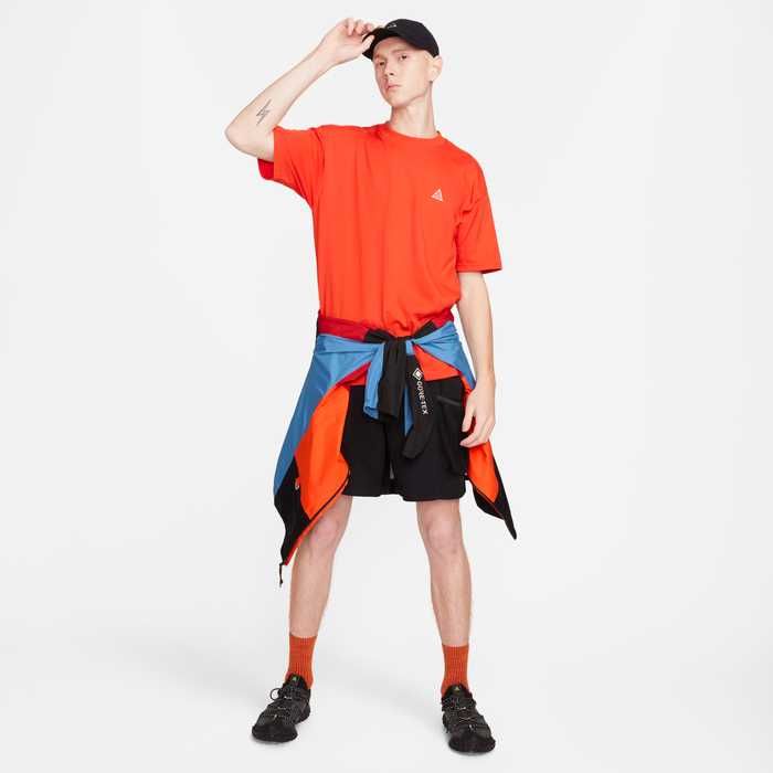 Футболка nike acg (найк - acg logo t-shirt in cosmic clay) с америки м