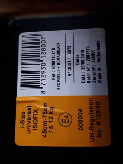 Ovo Pebble Nomad black