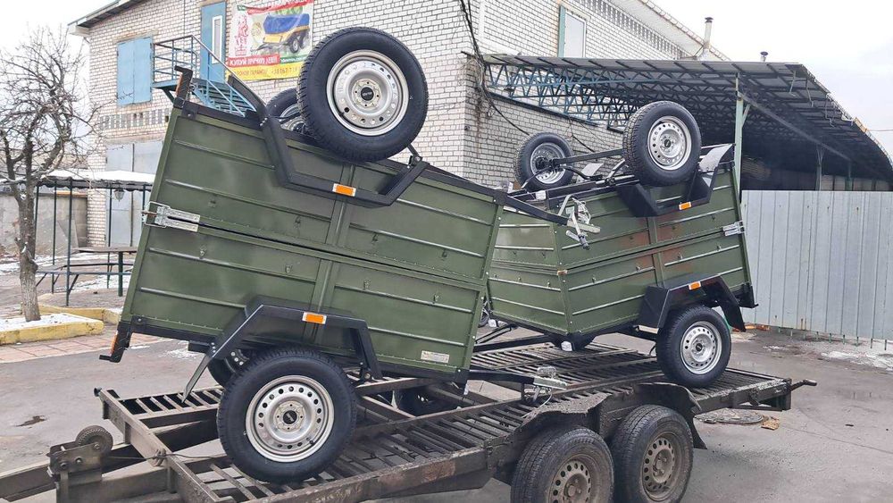 ПРИЦЕП причіп двометровий без посередників від заводу з документами