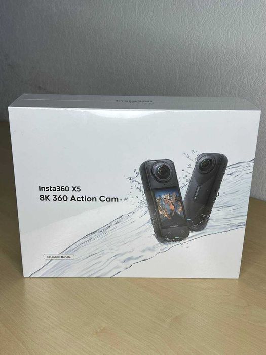 Екшн-камера Insta360 X5 Essentials Bundle (CINSAAHA_X504)