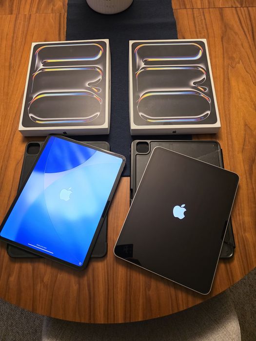 iPad Pro M5 e M4 13" 512GB Cellular, 256GB. Troca/retoma. Fatura, garantia