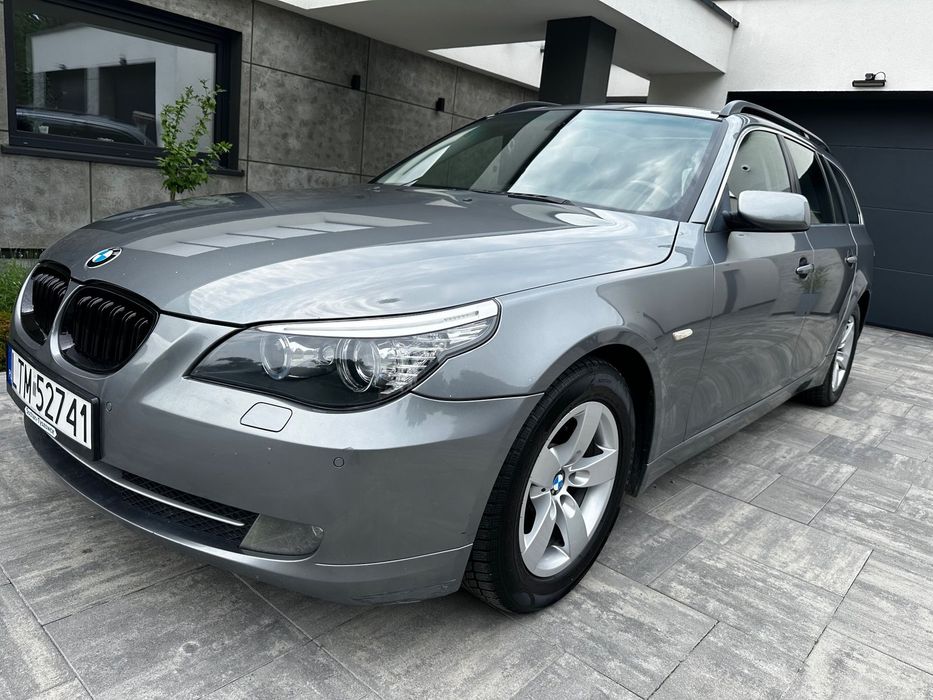 BMW Seria 5 Automat/lift/skora/panorama/hak/0 wkładu/Mega zadbane