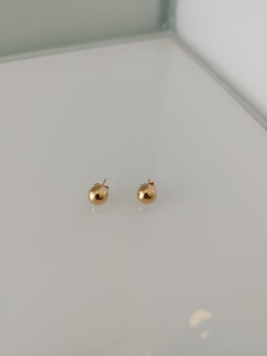 Brincos em ouro 19,2kt