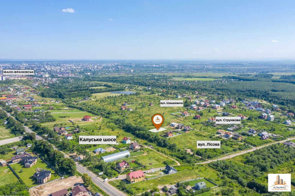 Ділянка під будівництво 10сот, Угринів