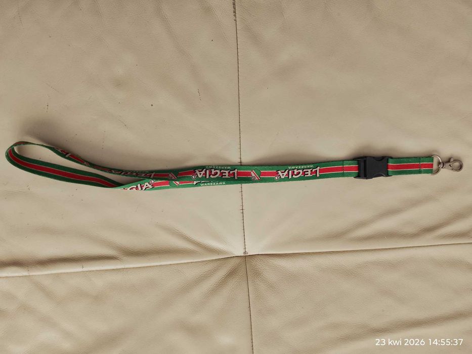 Smycz do kluczy Legia Warszawa.