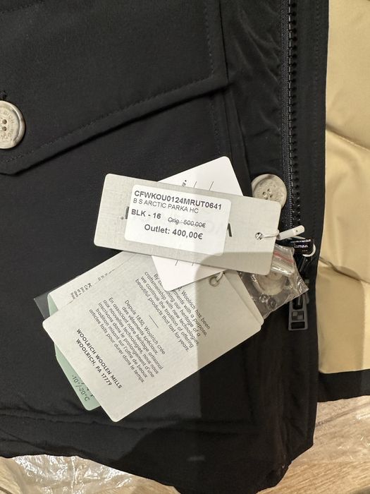 WOOLRICH ARCTIC parka16 лет новая