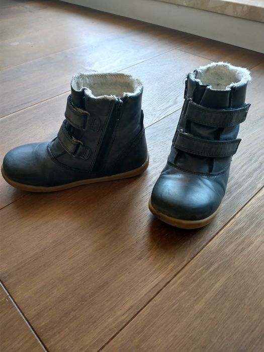 Buty zimowe dziecięce wodoodporne, wełna merynosa