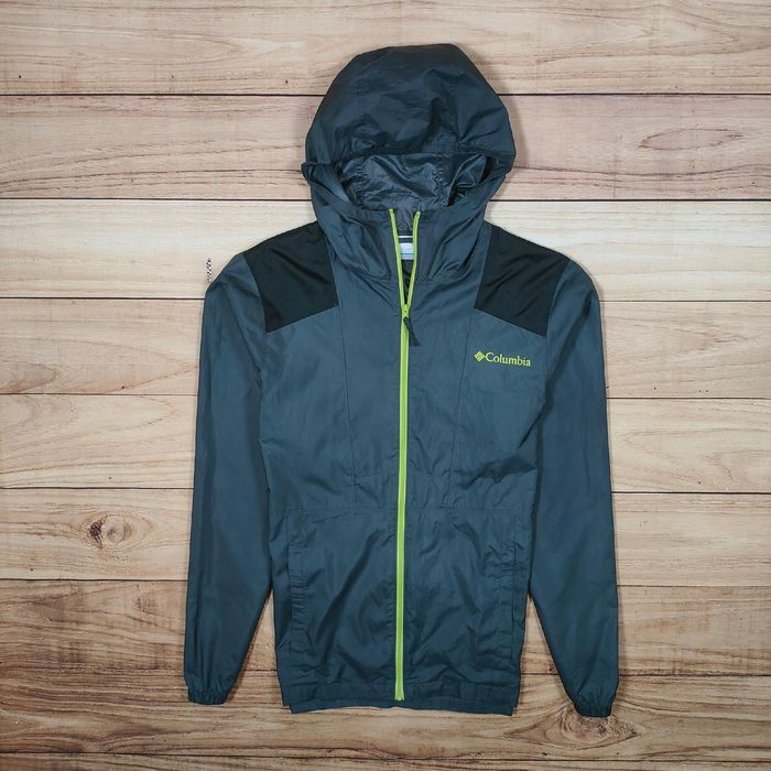 COLUMBIA Kurtka Wiatrówka Męska Logowana r. S/M