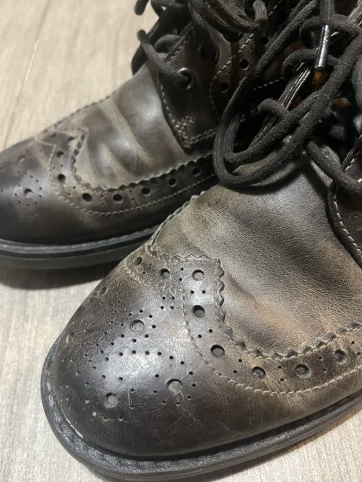 Черевики броги б/в