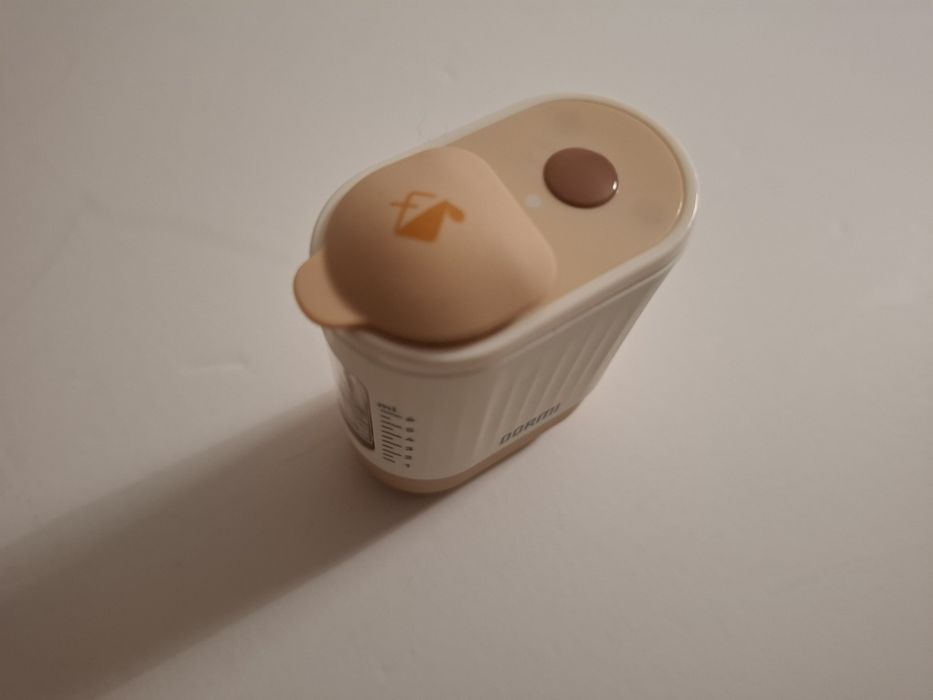 Aplicador de óleo sérum massajador couro cabeludo vibratório luz LED