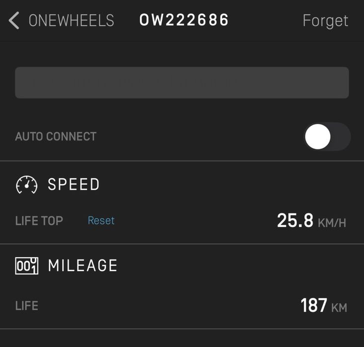 Onewheel XR + 187 km, used in very good condition64172229348611121