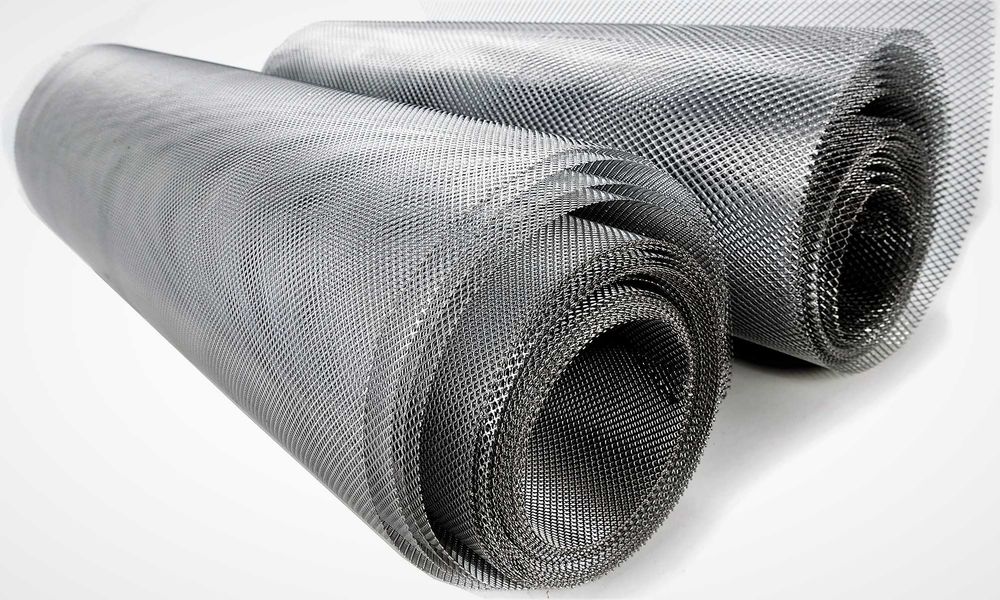 Siatka przeciw gryzoniom owadom izolacyjna cięto-ciągniona ocynkowana