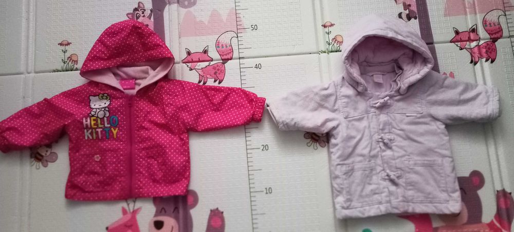 Kurtki Hallo Kitty i H&M