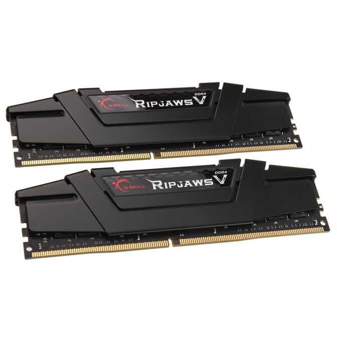 Memoria RAM G.Skill Kit 16GB (2 x 8GB) DDR4 3200Mhz Ripjaws V CL16 Black - Excelente Estado
