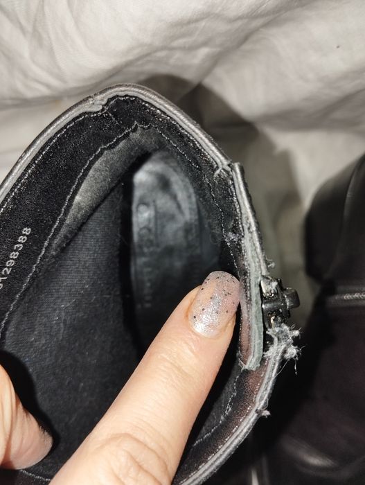 Ботильоны кожаные Asos размер 40-41