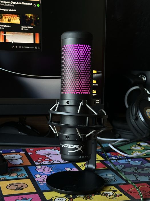 Mikrofon HyperX QuadCast S RGB (USB)