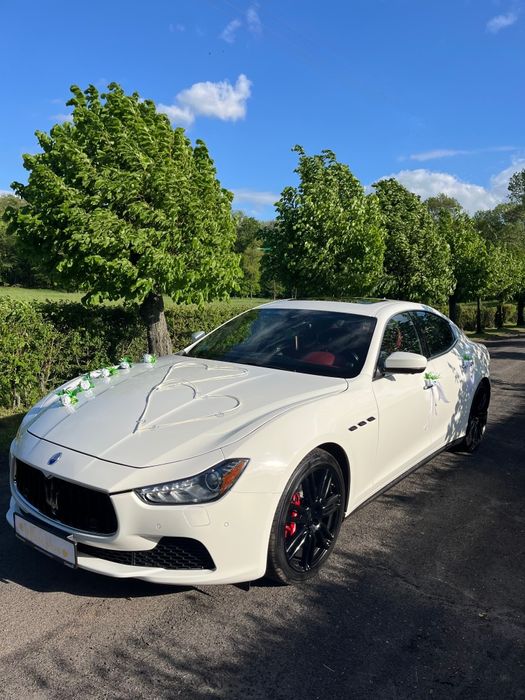 Maserati Ghibli - samochód do ślubu
