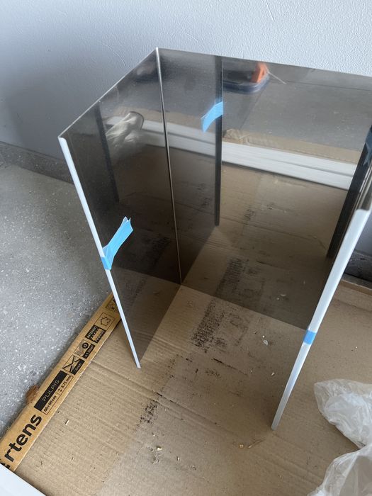 Osłona komina okapu BOSCH – nowa, 19×26×46 cm