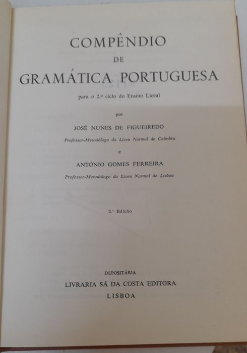 Compêndio de Gramática Portuguesa 1966