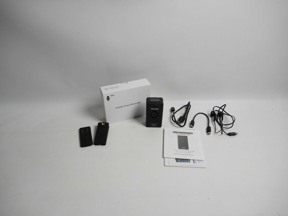Магнітний цифровий диктофон Ponovo V79 з кліпсою на 64 ГБ