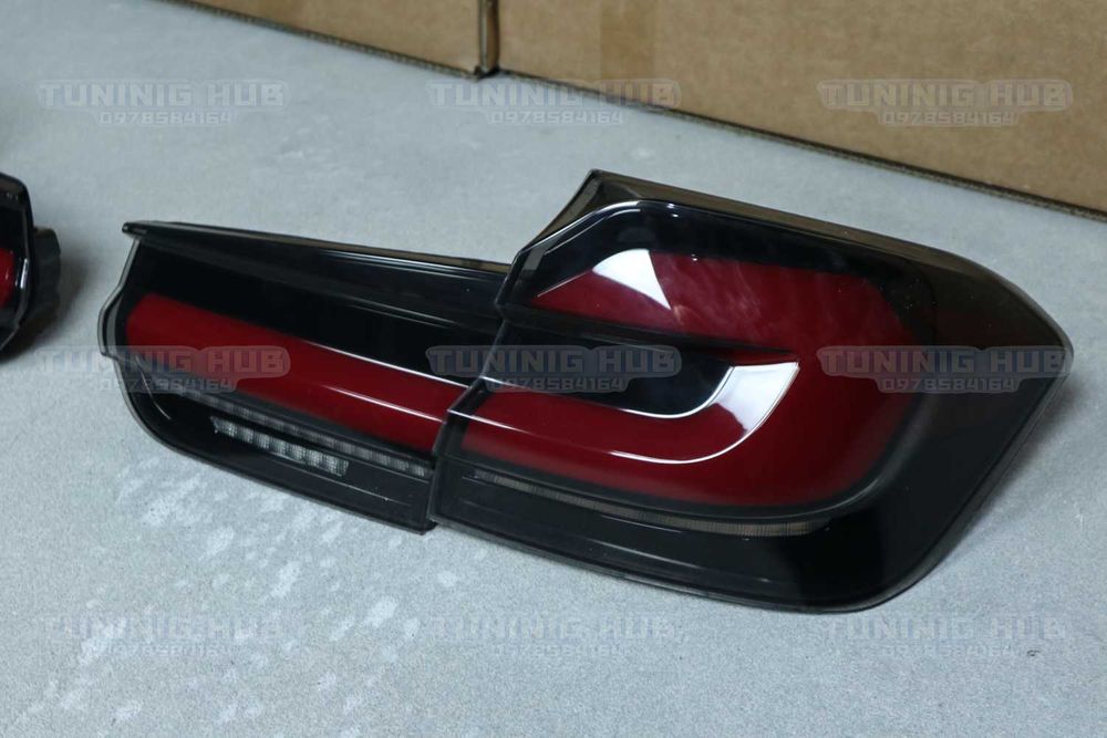 фонари bmw f30 у стилі G30 апгрейд led задние стопи бмв ф30 Європа