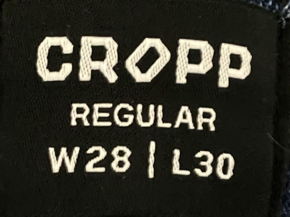 Джинсы Cropp Regular W28 L30 в отличном состоянии / Синие джинсы Кропп